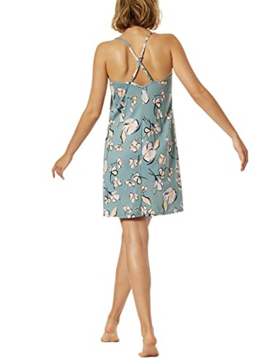 Schiesser Damen Sleepshirt Nachthemd Spaghetti Träger - 176979