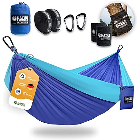 Naturbummler Outdoor Hammock with Tree Protection Cover