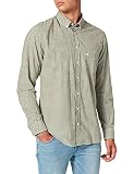 camel active Herren 4091126S02 Hemd, Fir Green, M