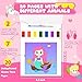 AGGKKY 3 Pack Paint with Water Coloring Books for Kids Toddlers Painting Book Kits Arts and Crafts for Kids Travel Activities Birthday Christmas Stocking Stuffers Toy Gift (Princess+Mermaid+Dino)