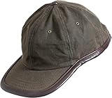 Oil Cloth & Leather Baseball Cap