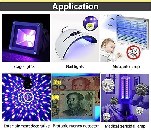 Amazon.com: TOPXCDZ 100W High Power Light UV Purple LED 365nm