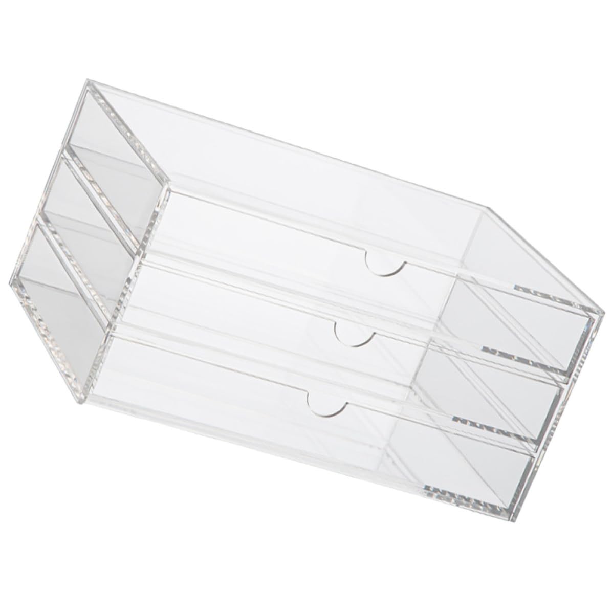 MAGICLULU Organizador de Escritorio de Acrílico Transparente, 3 Capas