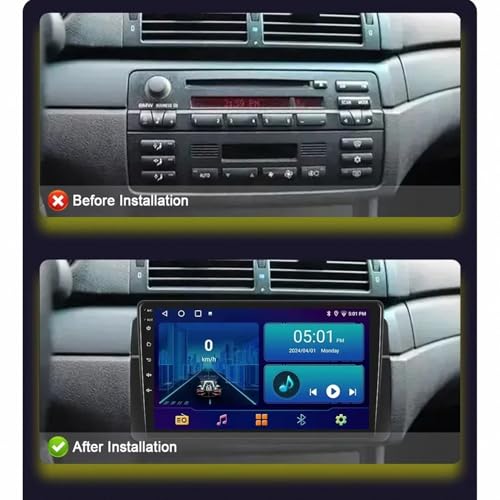 Radio coche 2 DIN para BMW Serie 5 E39, soluciona tus llamadas con manos libres 2