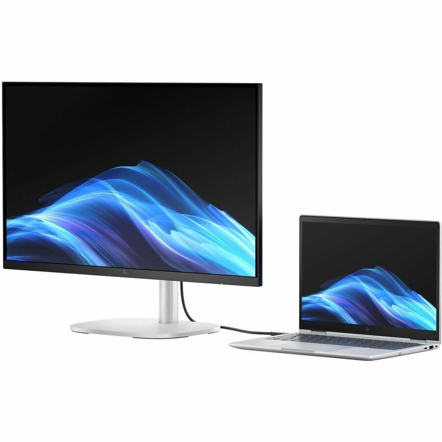 Image of HP EliteStudio 8 AiO G1i All-in-One Computer - Intel Core Ultra 5 235 - vPro Technology - 32 GB - 512 GB SSD - 27 inch QHD Touchscreen - Desktop - Pike Silver - Intel Q870 Chip - 2560 x 1440 - Windows 11
