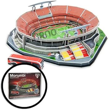 Amazon Co Jp Nanostad ナノスタッド Sao Paulo F C サンパウロfc スタジアム モルンビー スタジアム 3d パズル おもちゃ
