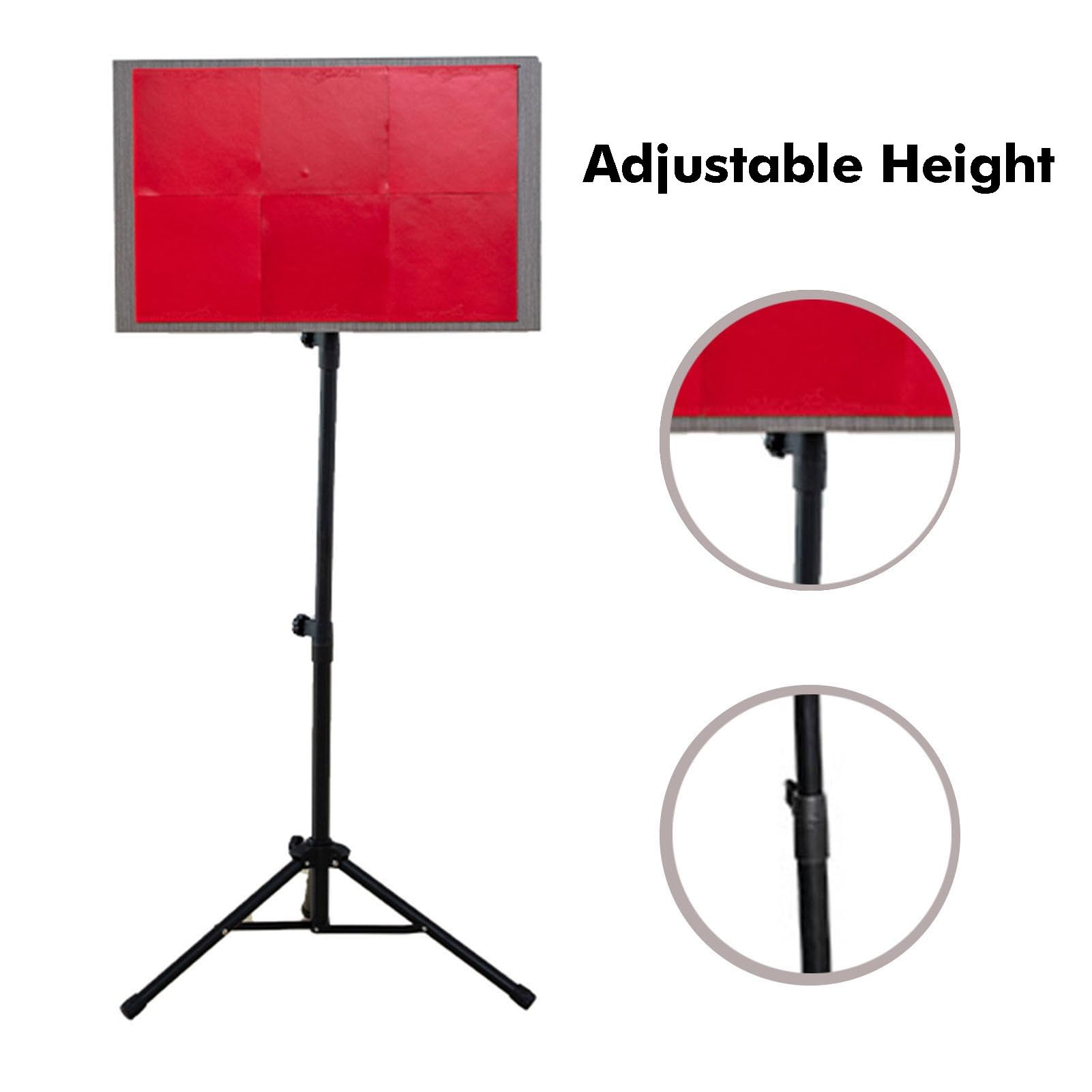 Tavola da ping pong pieghevole per rimbalzo, angolo regolabile a 360°, per allenamento di ritorno per palestra domestica, scrivania o pavimento