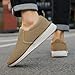 XKOWUO Mens Loafers Slip on Boat Shoes Non Slip Walking Sports Fashion Driving Casual Office Shoes Gym Lightweight Comfortable Sneakers Brown 11