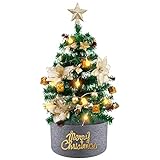 ♣ 【Decoración o regalo navideño】 : este encantador árbol de Navidad de mesa está lleno de un fuerte ambiente festivo. Puede ponerlo sobre la mesa, la mesa del comedor, el escritorio, el escaparate para iluminar la Navidad y dejar maravillosos recuerdos navideños para usted y sus invitados. También es un regalo de Navidad ideal para familiares y amigos.