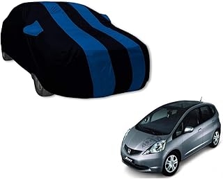 Auto Hub Car Cover Compatible with Jazz Old (Model : 2013-2019) with Mirror Pockets, Triple Stitched, Water Resistant Car Price In India