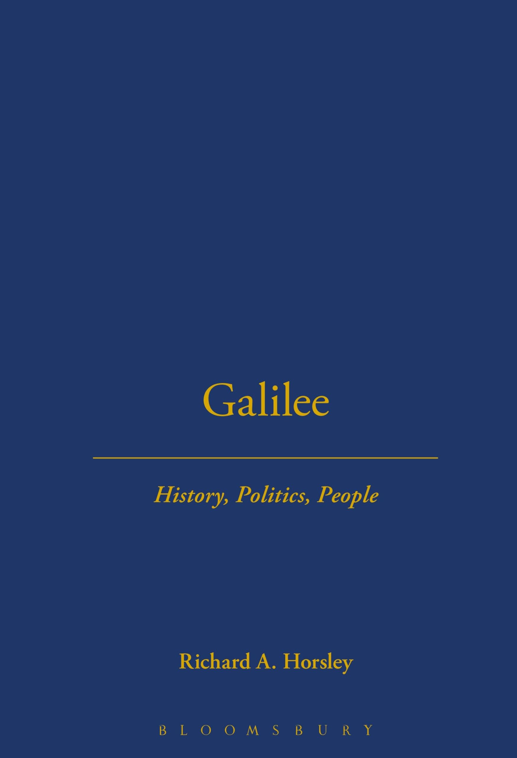 Galilee: History, Politics, People