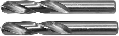 Prolinemax 2 Pc 8.6mm HSS Screw Machine Drill Bits High Speed Steel Twist Straight Shank Flute