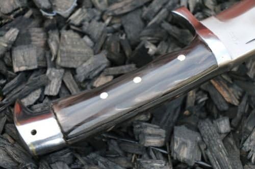 Miniatura 2 de Khukuri tradicional de águila de tamaño americano de 12 pulgadas, cuchillo de hoja forjado a mano hecho a mano por ex ejército Khukuri House Nepal
