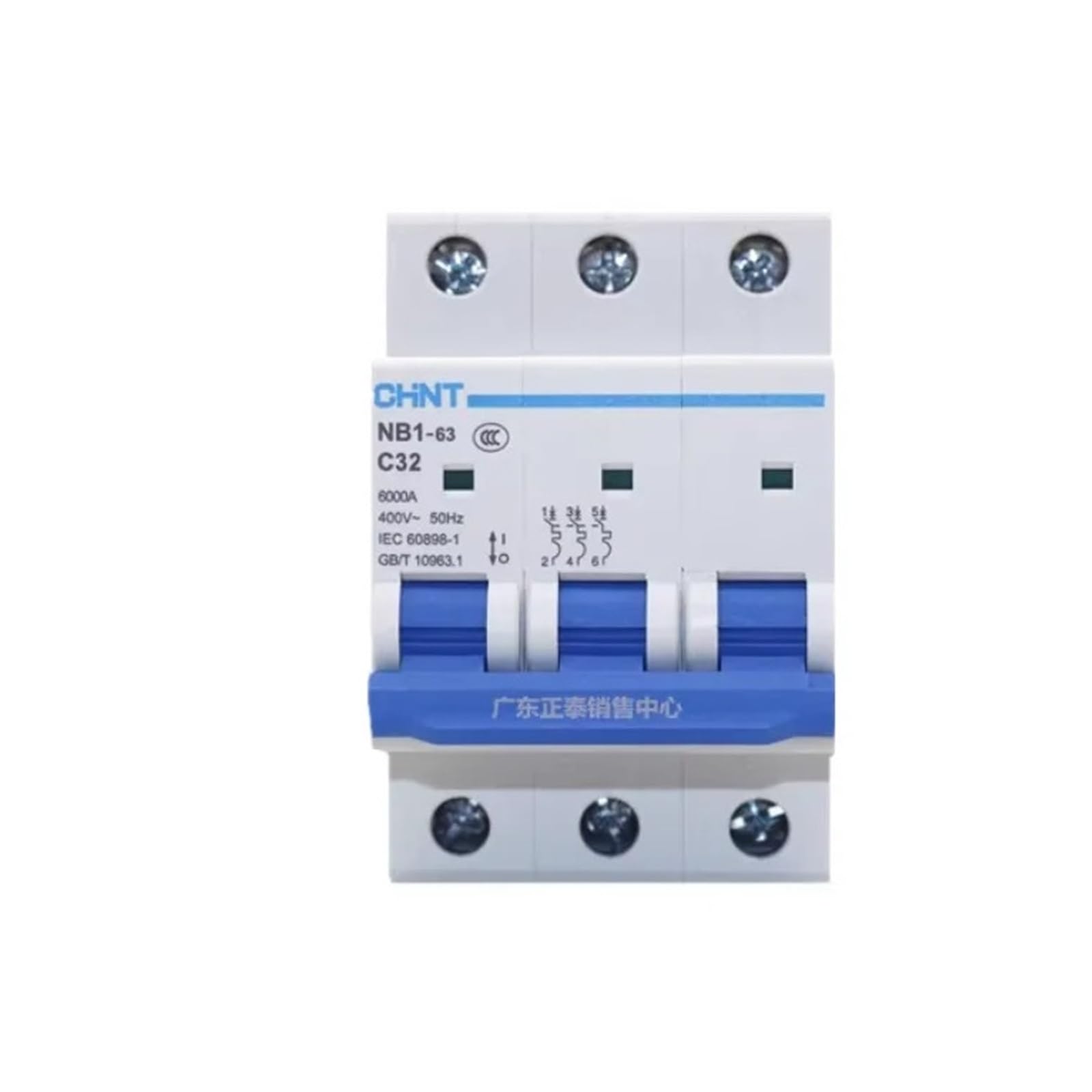 GVBAEPIEO 1pcs Circuit Breaker Type C NB1-63 4P 2-63A(Nb1-63 4p 16a)