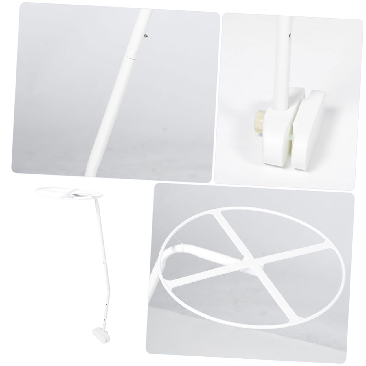 2 Set Supporti per Zanzariera da Culla Acciaio Montaggio Rapido e Smontabile Robusta e Facile da per Baldacchino Ragazzo Ragazza Accessori Versatili per Infantile