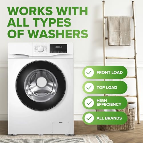 image for Renuv Heavy Duty Washing Machine Cleaner Descaler Tablets - for Front 