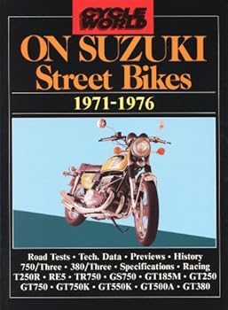 Paperback Cycle World on Suzuki Street Bikes, 1971-76 Book