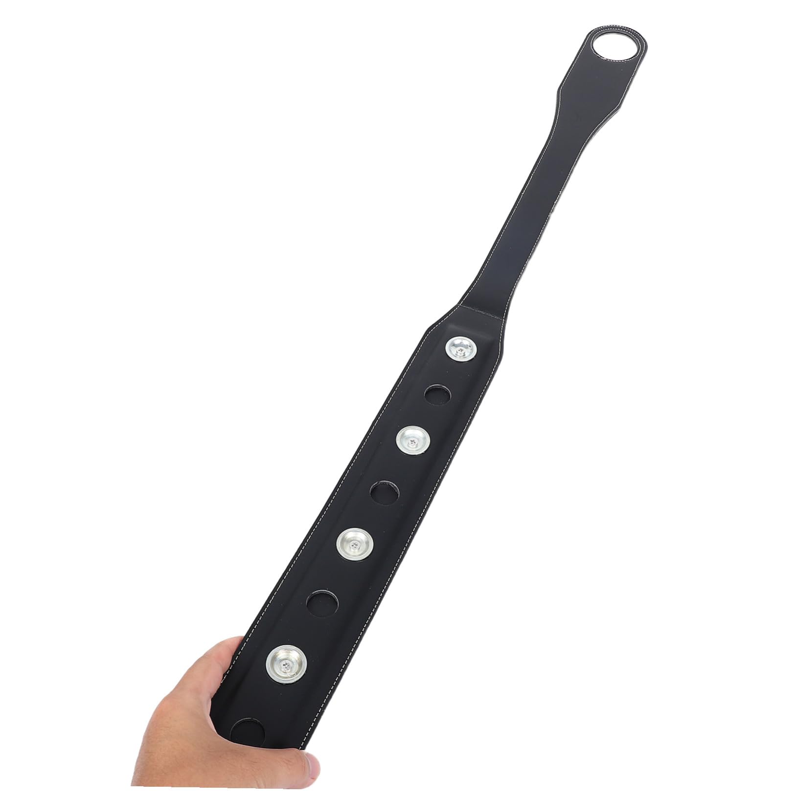 ULTECHNOVO Cello Antirutschpad aus Schwarzem Pu Leder mit Sicherem Halt und Metallverschluss für Konzert und Musikveranstaltungen Rutschfester Endstift Schutz