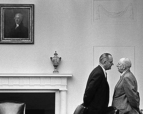 President Lyndon Johnson Candid 11x14 Photograph Photo Print