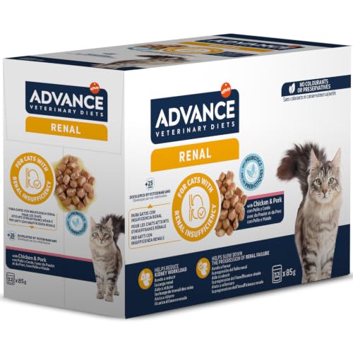Advance | Nieren-Nassfutter Katzen | Renal | Niereninsuffizienz | 12 x 85 g