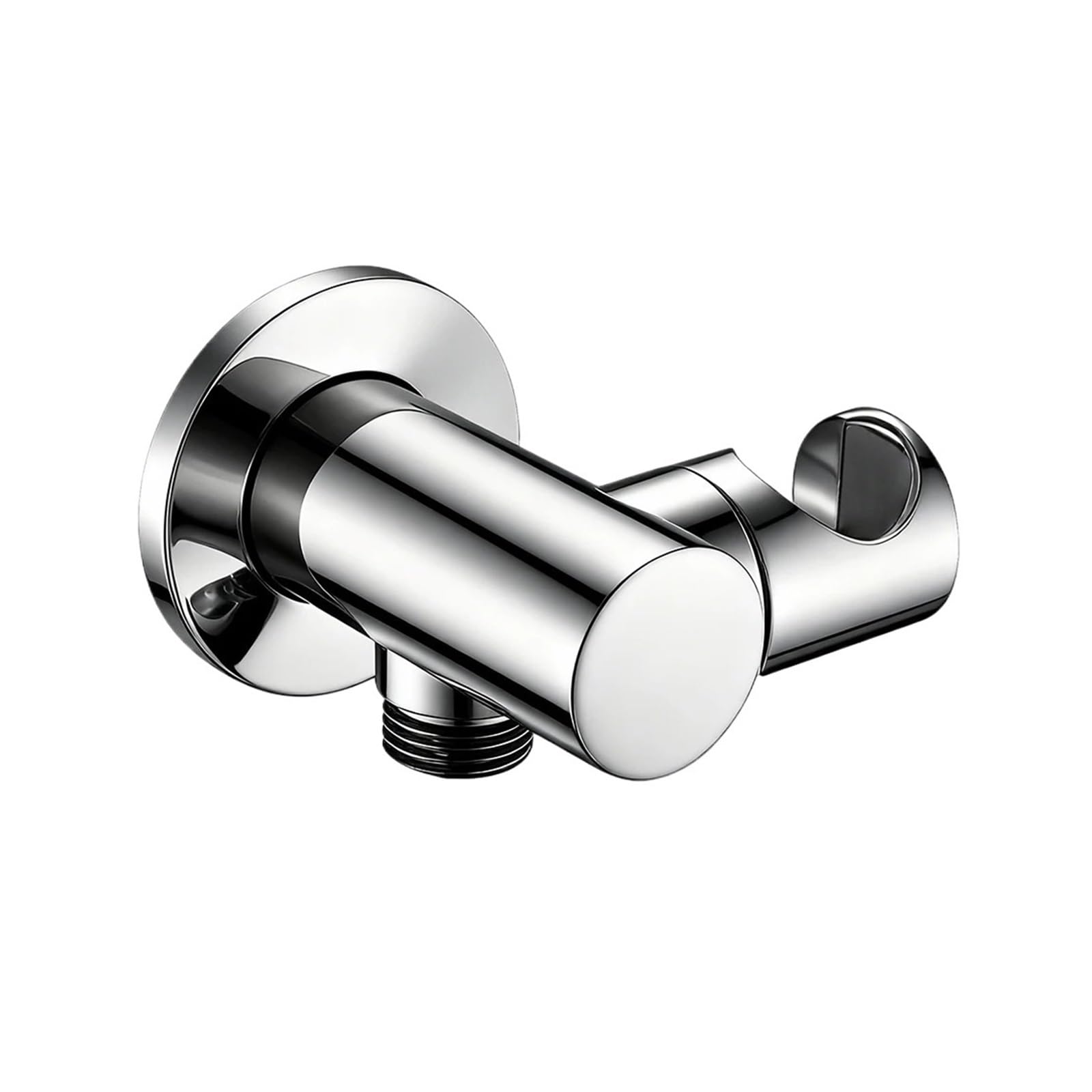 Xfhtycj Polished Chrome 1Pcs Gunmetal Solid Brass Hand Shower Holder(Polished Chrome)