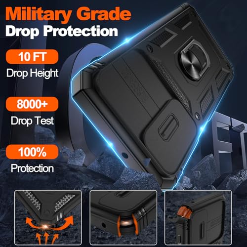 Protection Samsung A26 antichoc militaire avec double verre écran - 2