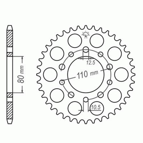 Kettensatz Honda CBR 600 FS Sport 2001-2002 - DID X-Ring Kette Gold