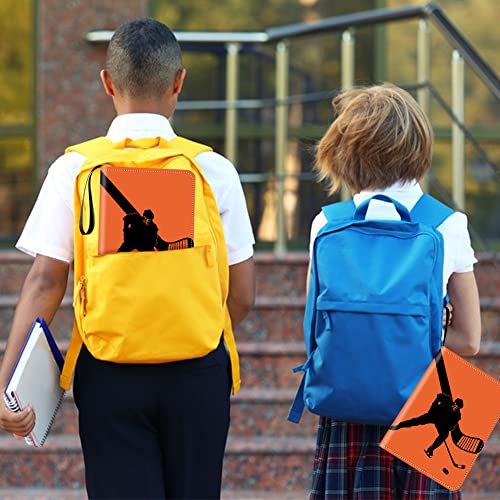 Hockey Card Binder,9-Pocket Hockey Trading Card Binder With 900 Card Sleeves Refillable Cards Album Case For Cards Collection Baseball Football Hockey Basketball Sports Cards (Hockey) #TOP6