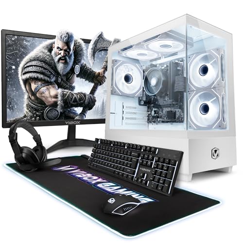 I-56 PC Gaming Fisso Completo • 22" Monitor • Ryzen 3 3200G 4,0GHz • Radeon Vega 8 • 16GB RAM • 1TB SSD • Windows 11 • WiFi