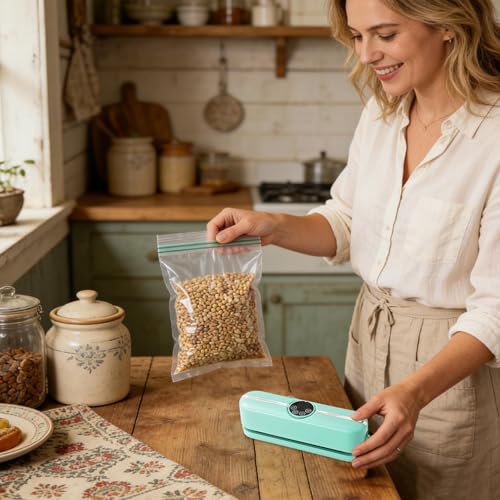 Machine sous vide aliments viande fruits repas conservation