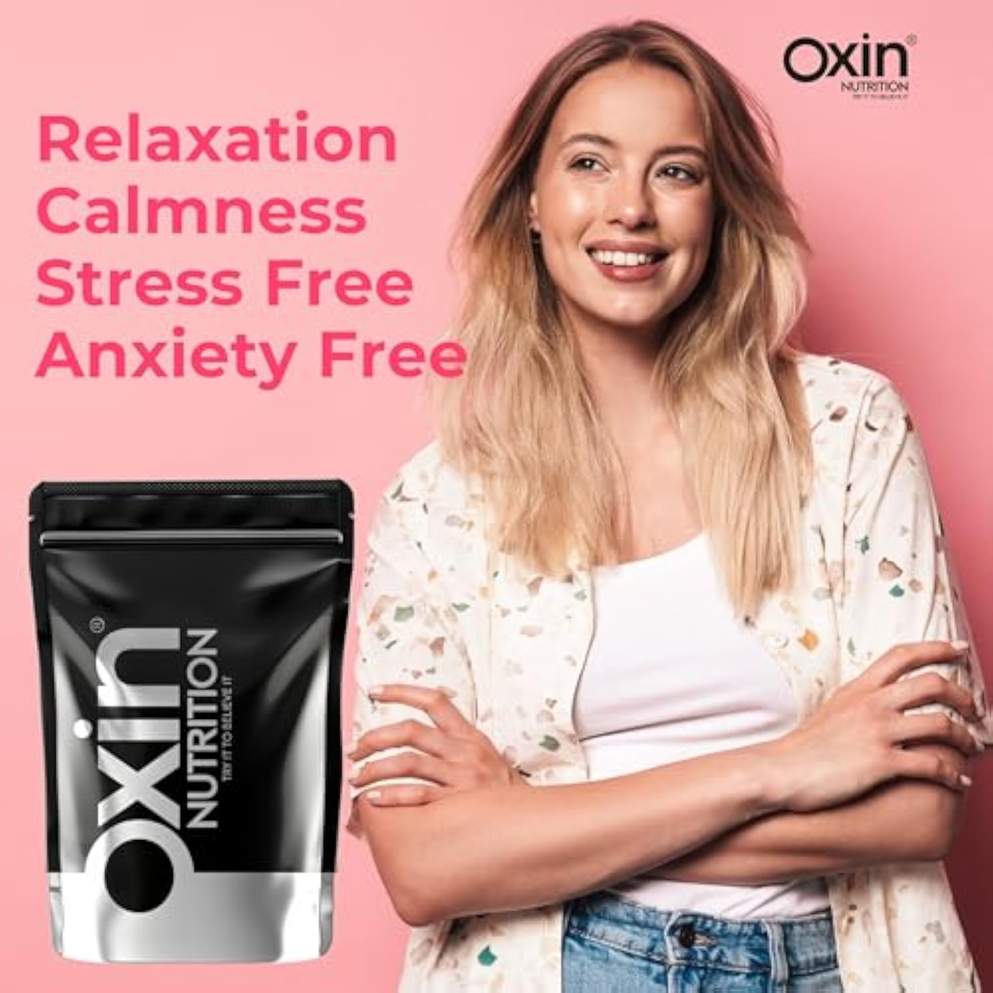 Oxin Nutrition L Theanine Powder, 100 grams