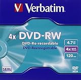 Verbatim DVD-RW 4.7 GB – 1 Stück