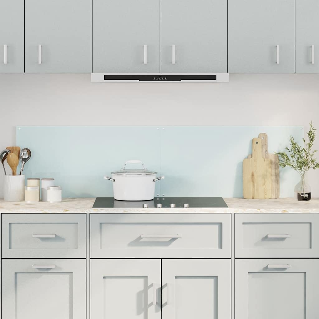 Küchenrückwände 2 STK. Weiß 80x60 cm Hartglas,Heim & Garten,Küche & Esszimmer,Küchenhelfer & -utensilien,Weiß,16.28 kg-3315788