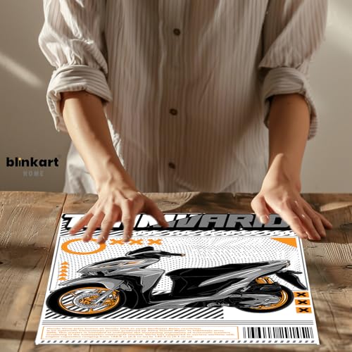 Image of BLINKART Honda VarioCar Posters Sticker Gift Items for Boys Room Wall Decor || Comes with Double-Sided Tape|| Decoration Bedroom Living Room Office Studio Decor | 12x18 In (A3) - CAR-285