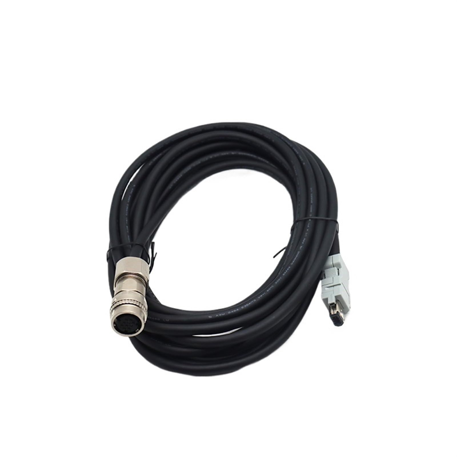 JDOUNFMO High Power Servo Motor Encoder Cable ASD-B3EN1003 ASD-B3EN1005 Power Cable ASD-B3PW1003 ASD-B3PW1005 (Color : Power Cable, Size : 5M)