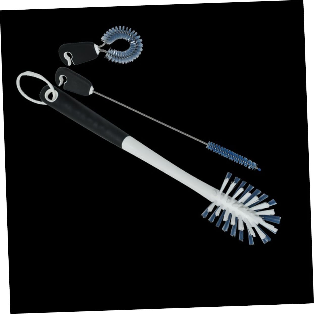 Healvian 3piezas Cepillos Multifuncionales para Limpiar Biberones y Tubos De Ensayo Iniciales Cepillo para Hendiduras Materiales Duraderos y Resistentes La Grasa