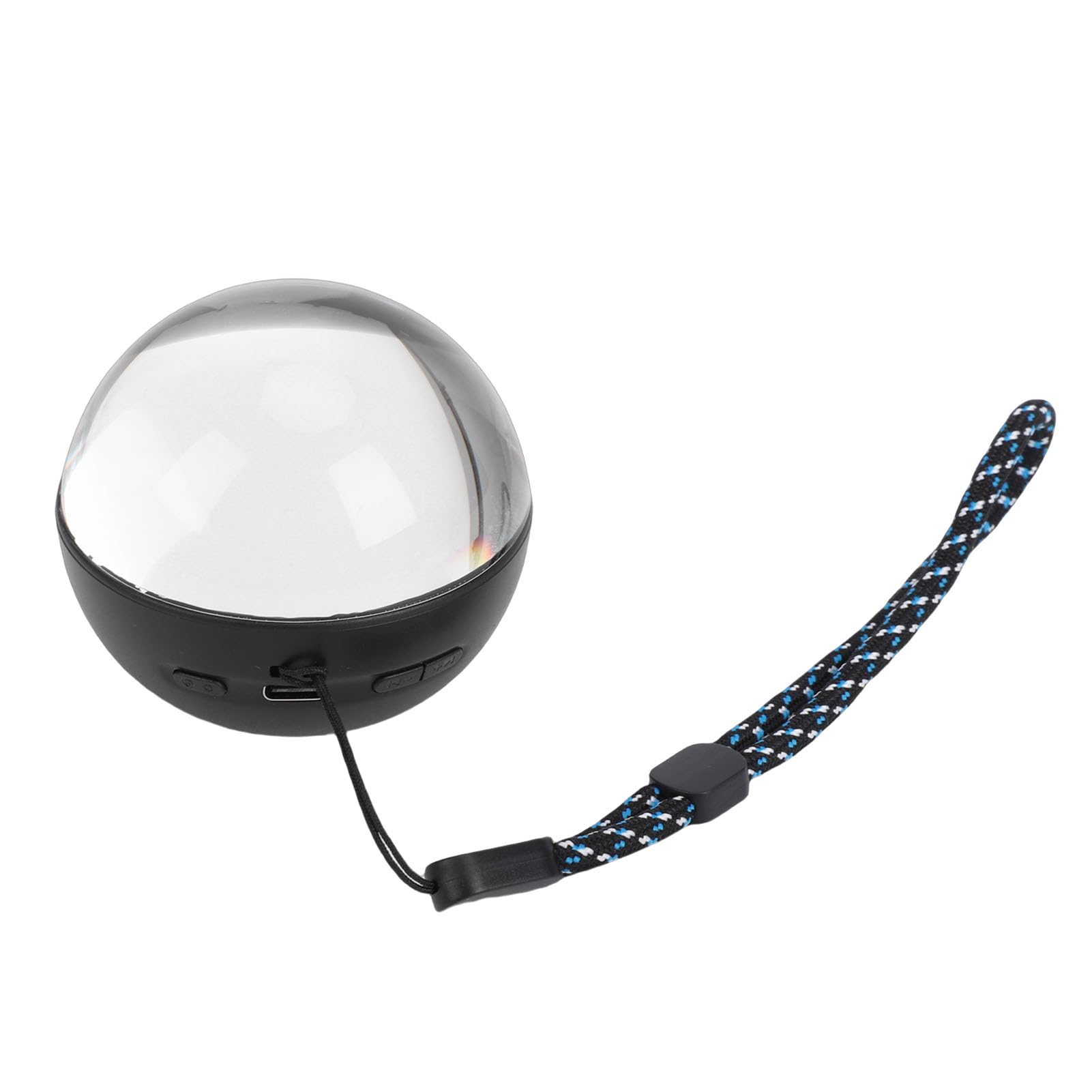 Bewinner Lampada Memory Sphere Sfera di Cristallo 3D da 2,76 Pollici, Lettore Video Caricabile per Foto e Musica con Memoria da 4 GB, Luce Notturna a LED Unica Regalo di Compleanno per Famiglia e