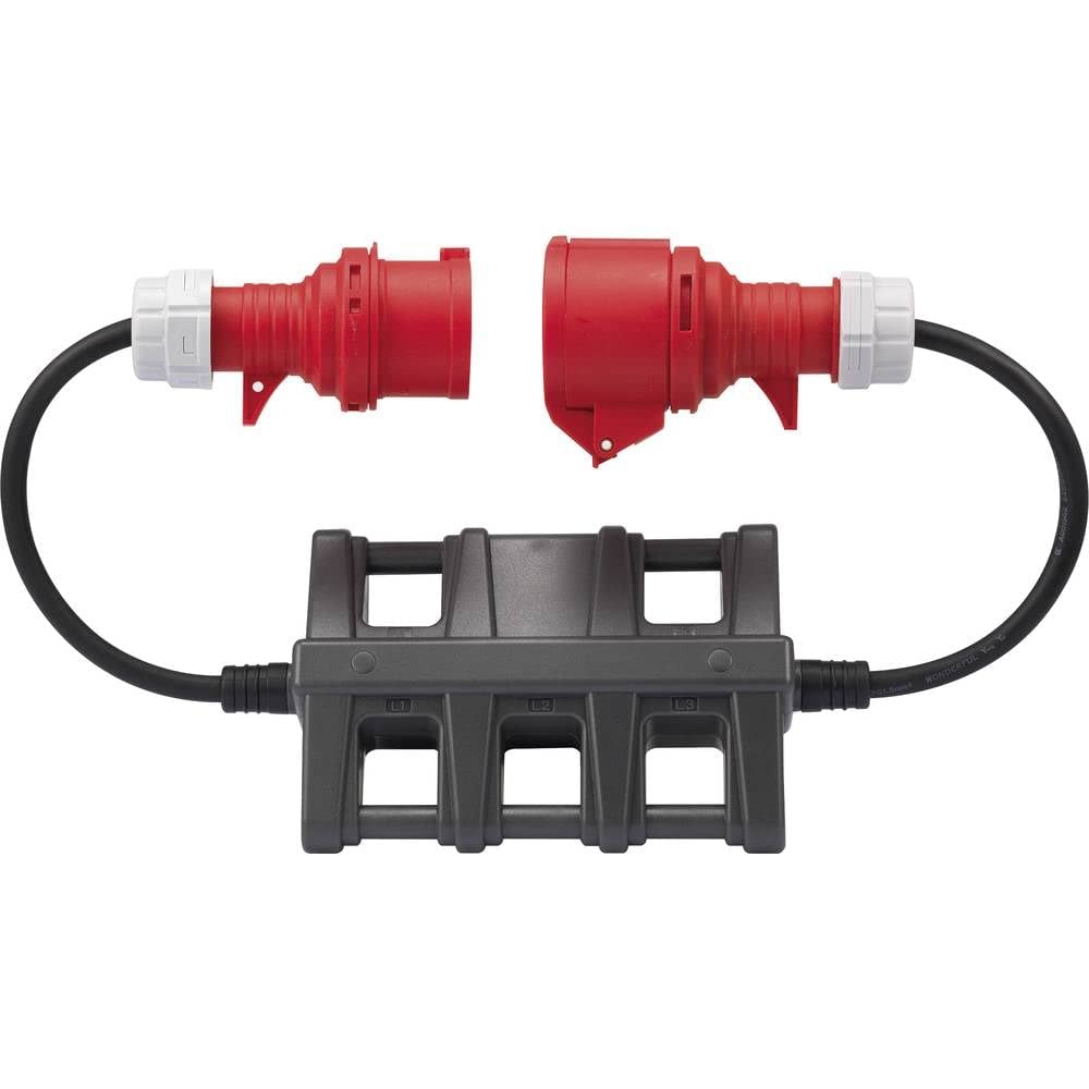 Voltcraft Messadapter [ CeE-Stecker - CeE-Kupplung] DlA-3l 16 (dlA-3l 16)