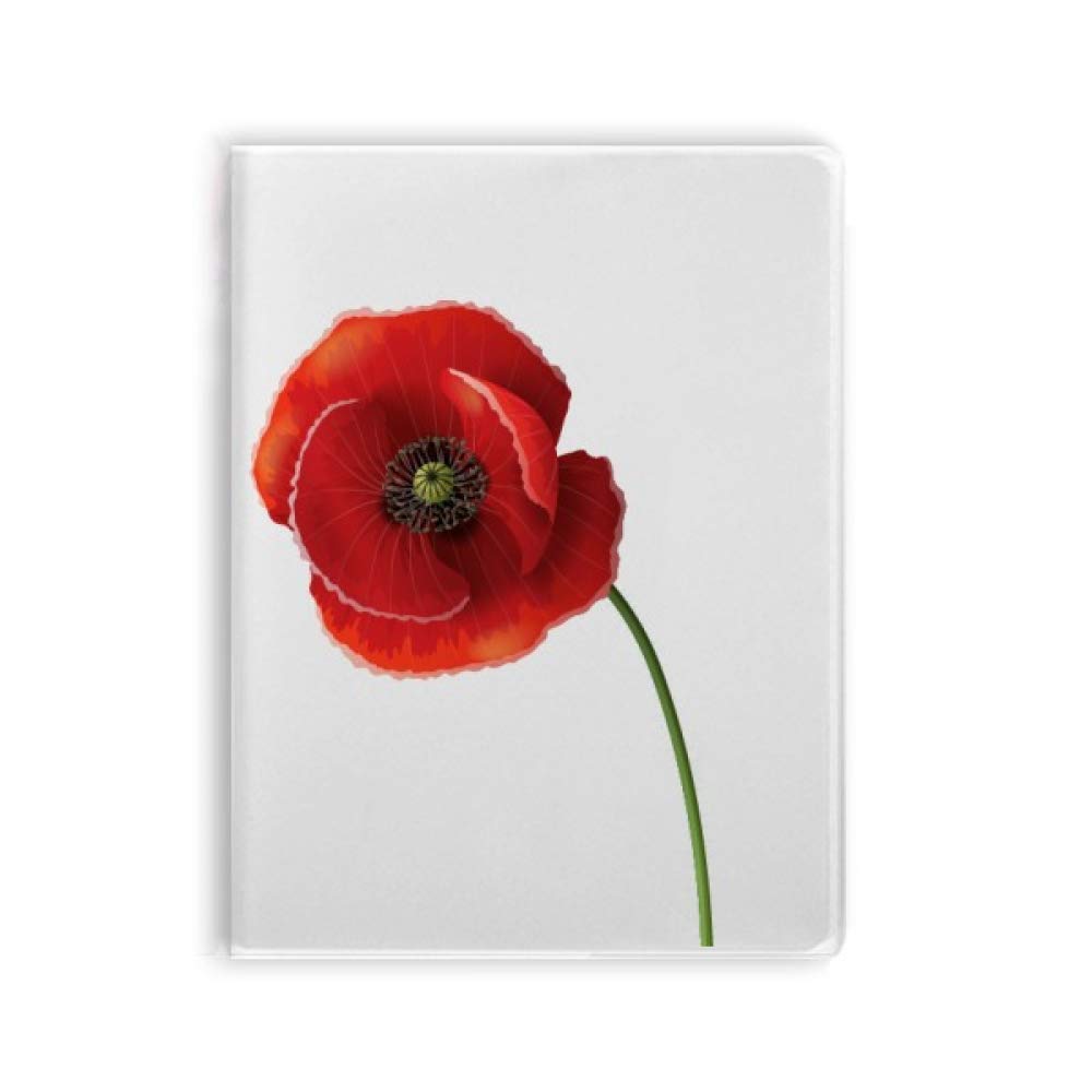 Carnet de notes fleur rouge maïs compact pour ne plus perdre vos idées - 4