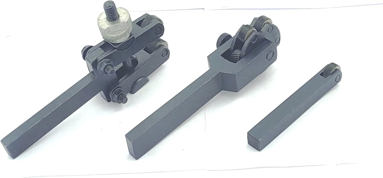 Set di 3 utensili zigrinati per tornio (Combo 1)
