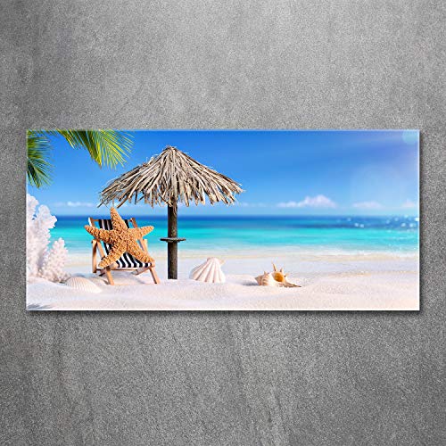 Image verre plastique 120x60cm pour tableau déco acrylique mer