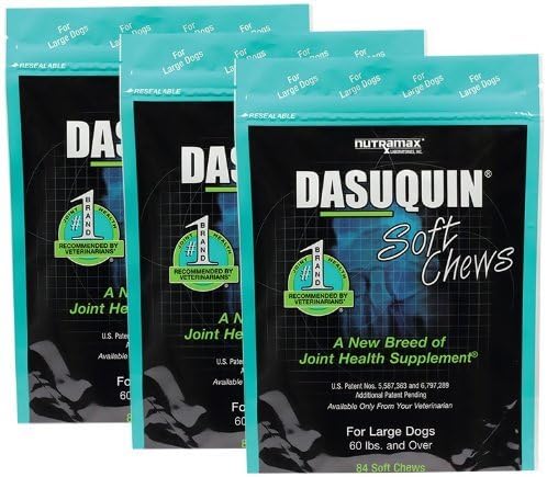 Dasuquin 3PACK Soft Chews for Large Dogs (252 Chews)