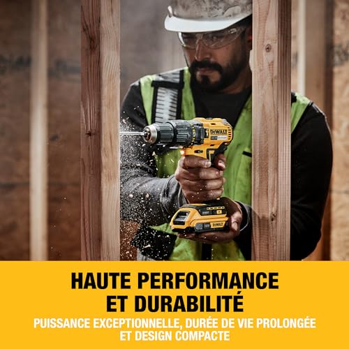 DEWALT Perceuse-visseuse à percussion XR 18V brushless DCD778D2T-QW