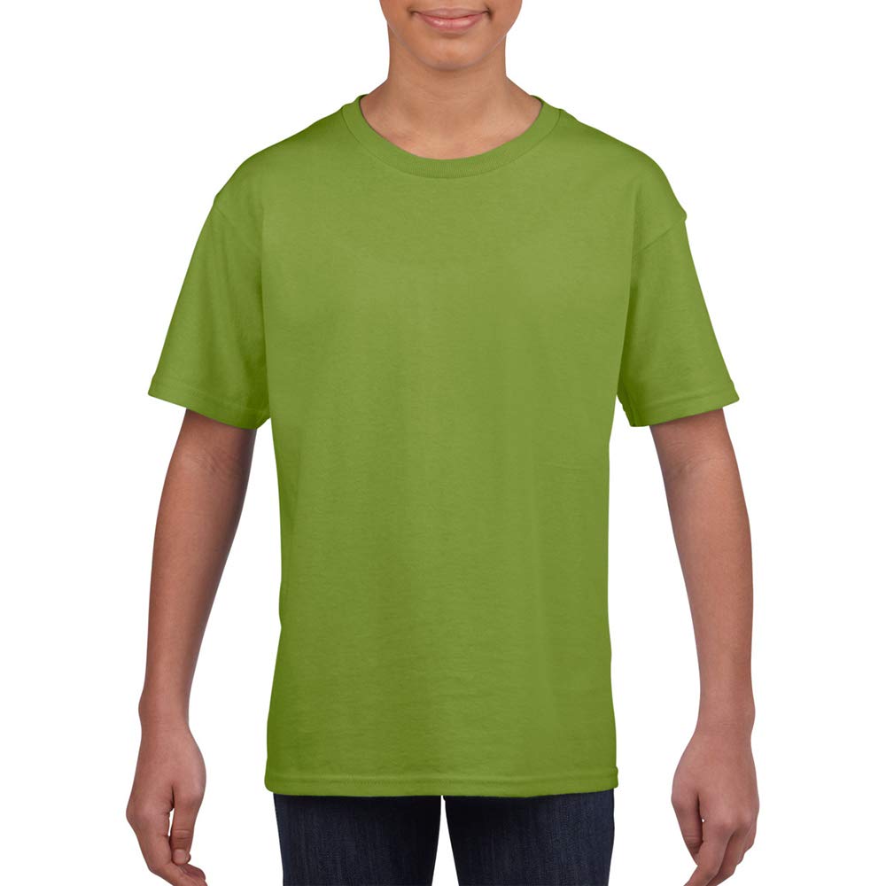 Gildan Maglietta Unisex per Bambini con Scollo Rotondo, Manica Corta