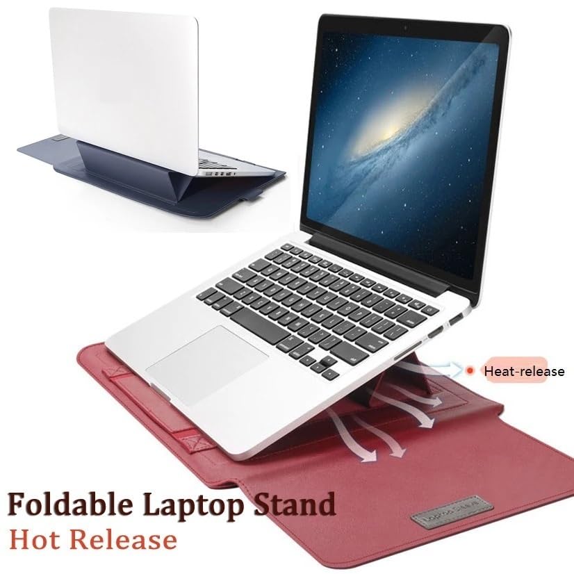 Custodia da viaggio for notebook antiacqua in PU adatta for Samsung Galaxy Book 4 5 Pro 360 14 15.6 16 Borsa for laptop Custodia con custodia a vibrazione