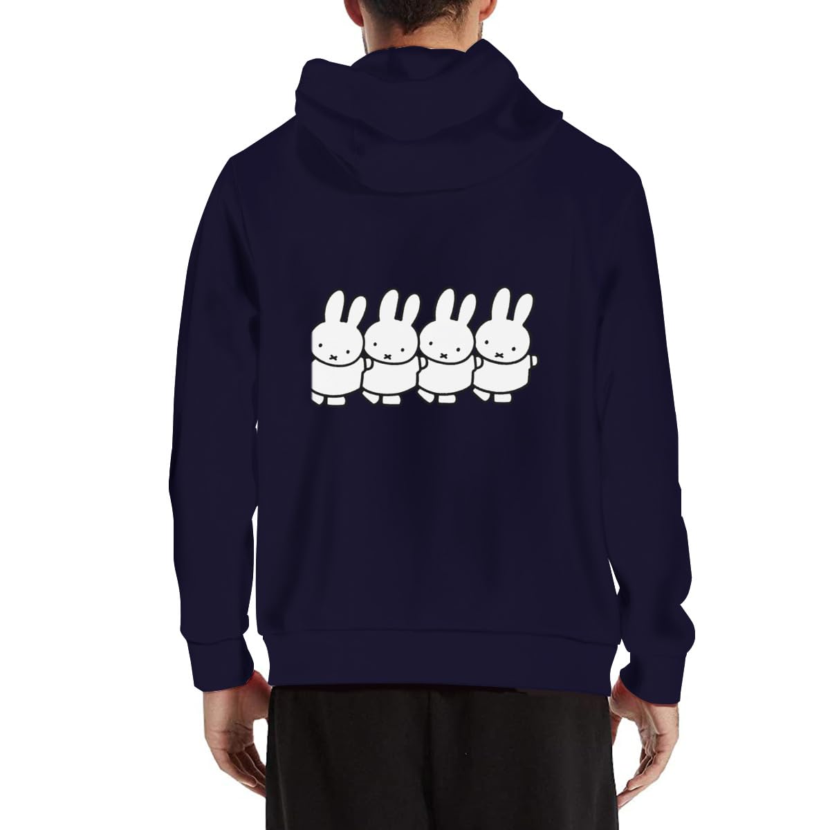POP TRADING COMPANY × Miffy ミッフィー パーカー M POP TRADING COMPANY/Pop & Miffy Calling Applique Hooded Sweat