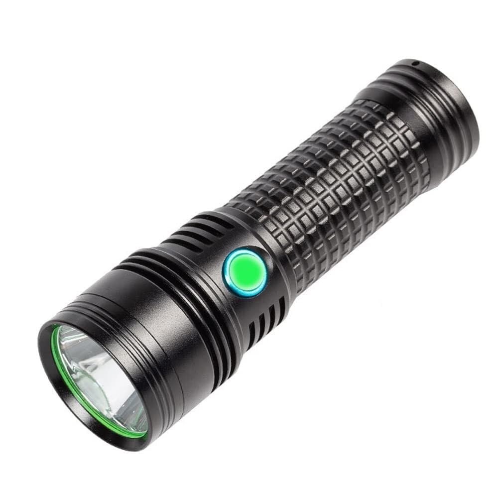 Qfgvmxbwkzh One Color Outdoor Led Strong Light Flashlight,High Lumens Tactical Flashlight Rechargeable,For Hiking, Camping, Emergency Waterproof Flashlight(With Battery)