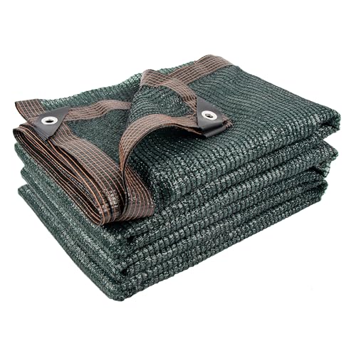 Xlimin 50% 20 X 30 FT Green Shade Cloth, Outdoor Woven Sun Shade with Grommets, Durable Breathable...