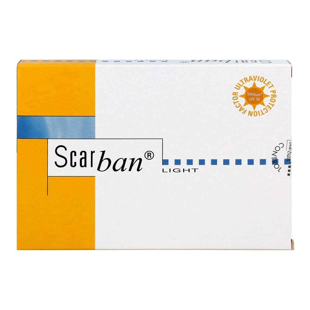 SCARBAN Light Silikonverband 5x7,5 cm 2 St