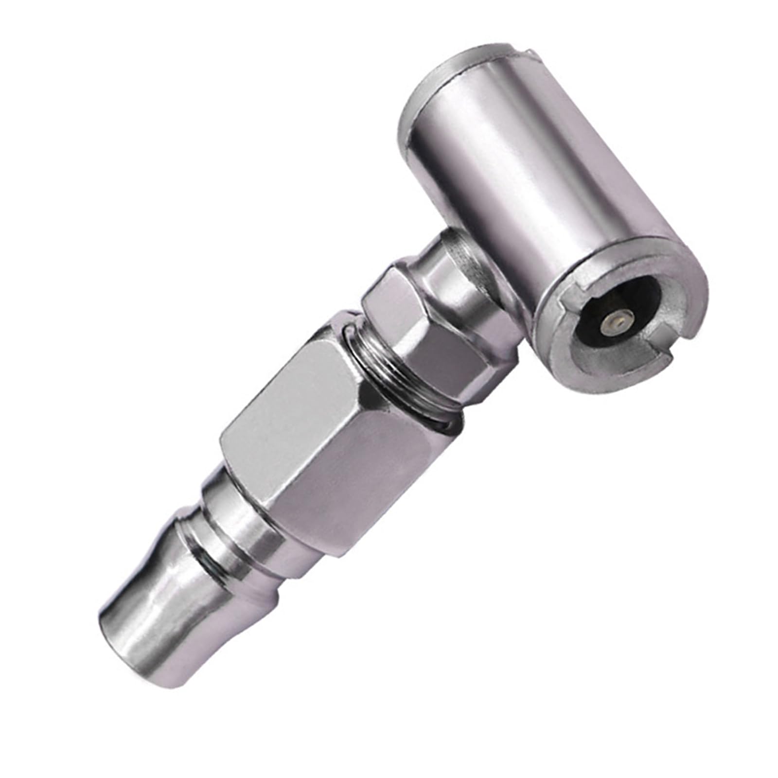 Nawwgy Double End Air Chucks,Iron Air Chucks,Closed Flows Brass Air Chucks for Tires Compressor Pumps Accessories Tire Pump